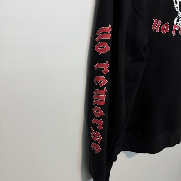 Motorhead Hoodie Mens 2XL XXL Black Sweatshirt Pullover Lemmy England Metal Rock - Picture 3 of 8